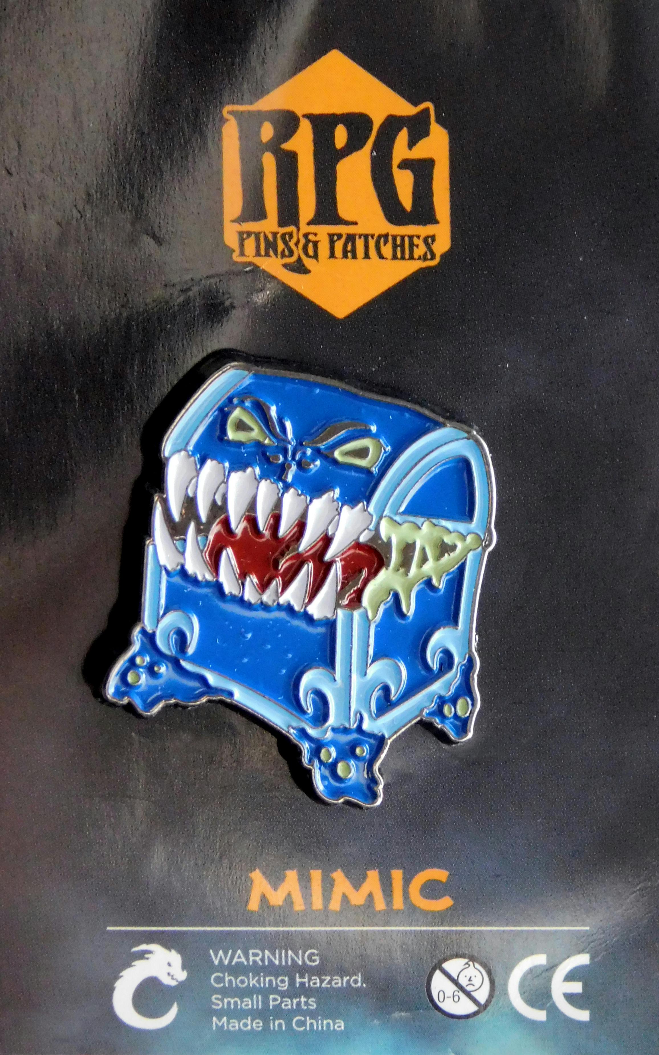 Mimic – Blue enamel pin