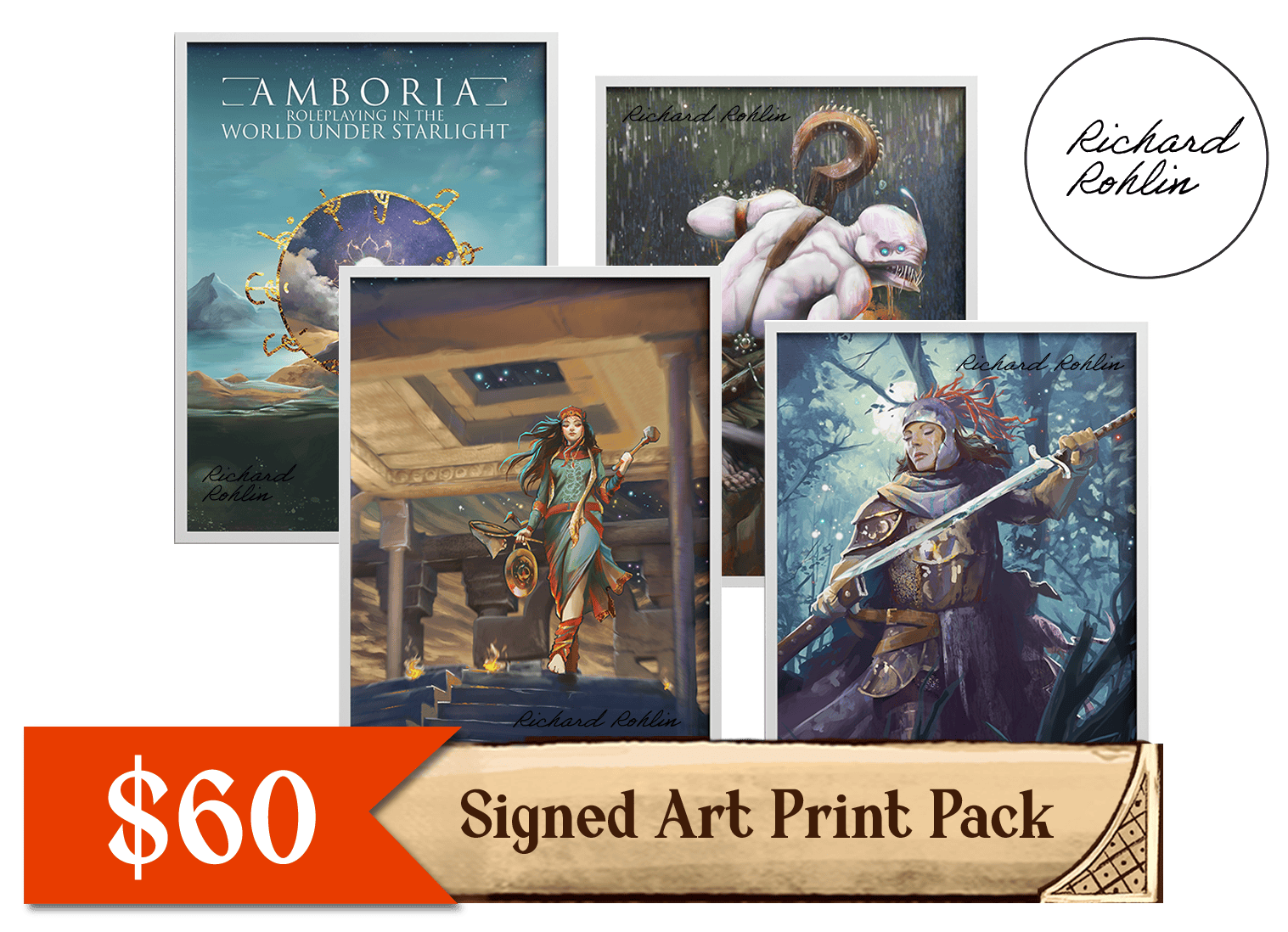 Signed Art Print Pack