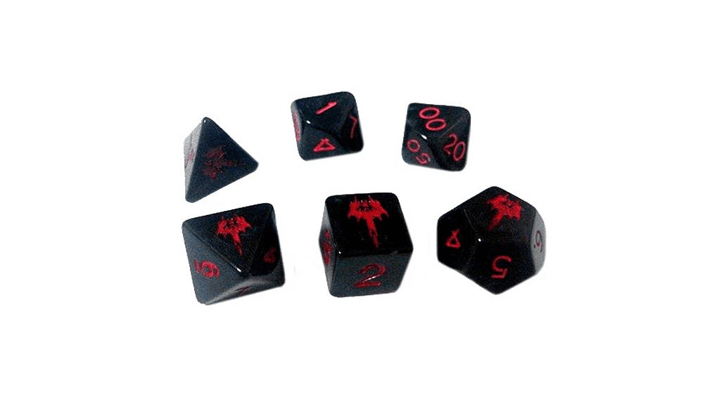 Infernal Scepter Dice Set