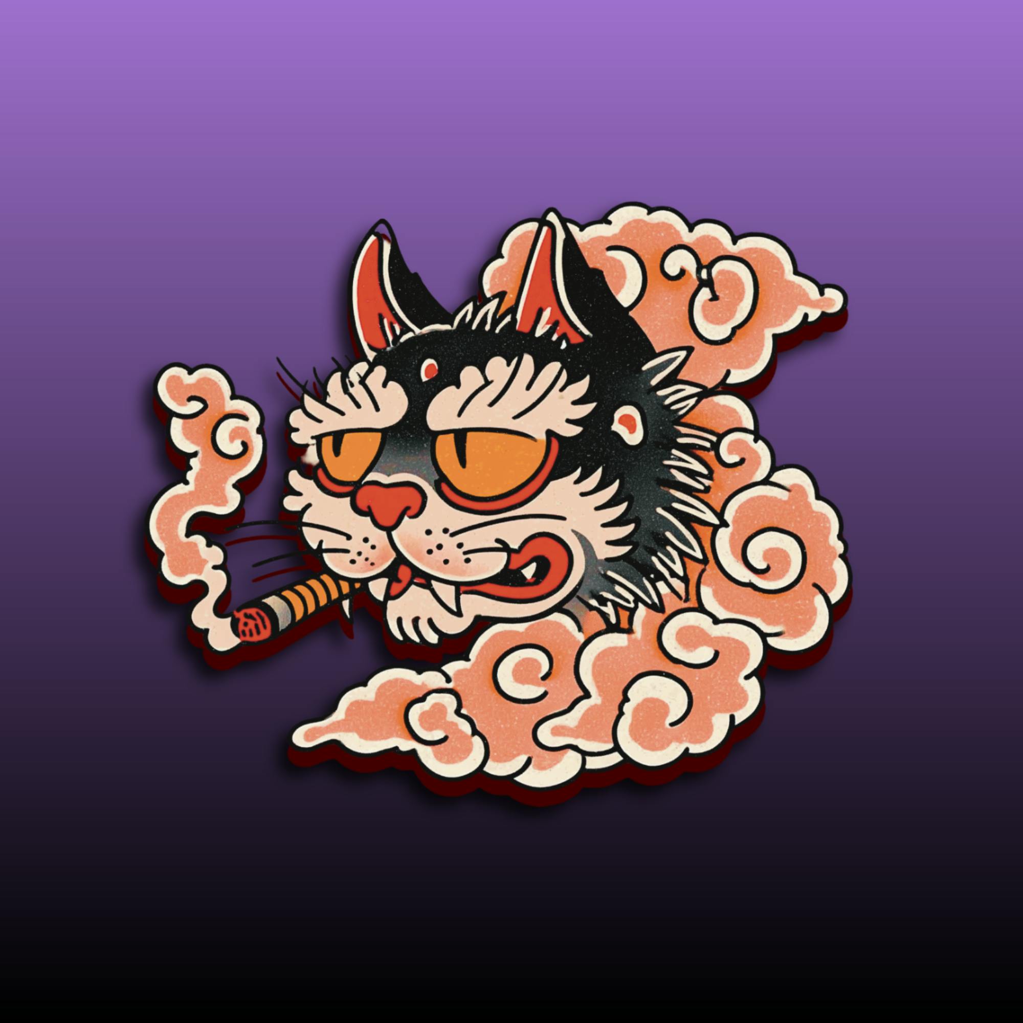 Design #4 Acrylic Pin