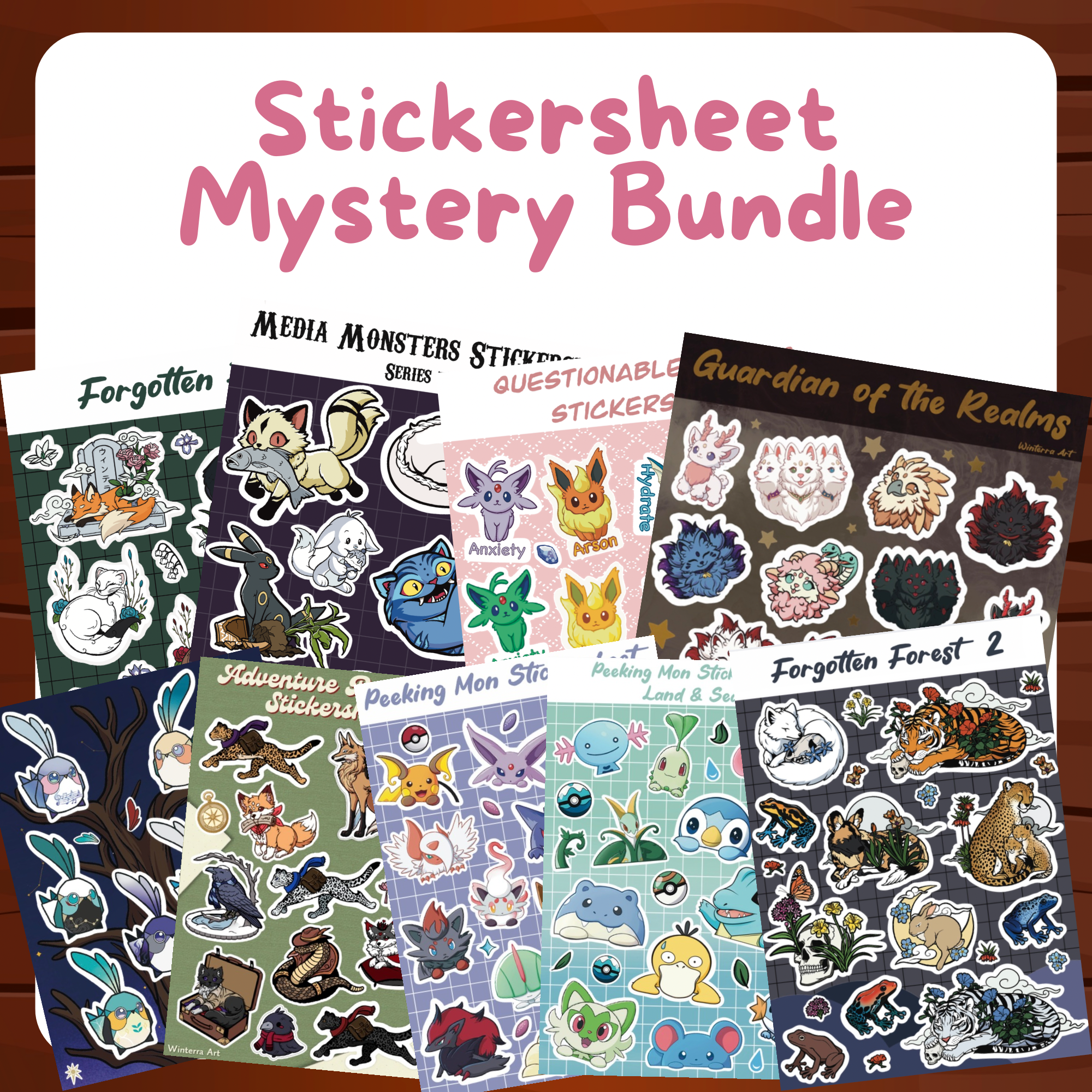 Mystery Stickersheets