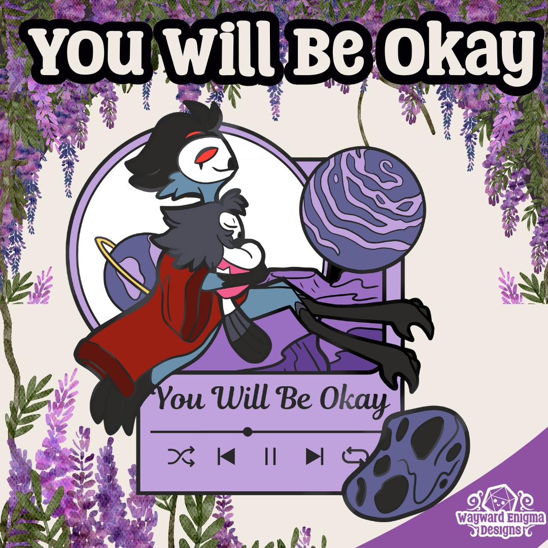 Hellova Tunes Enamel Pin: Song 4