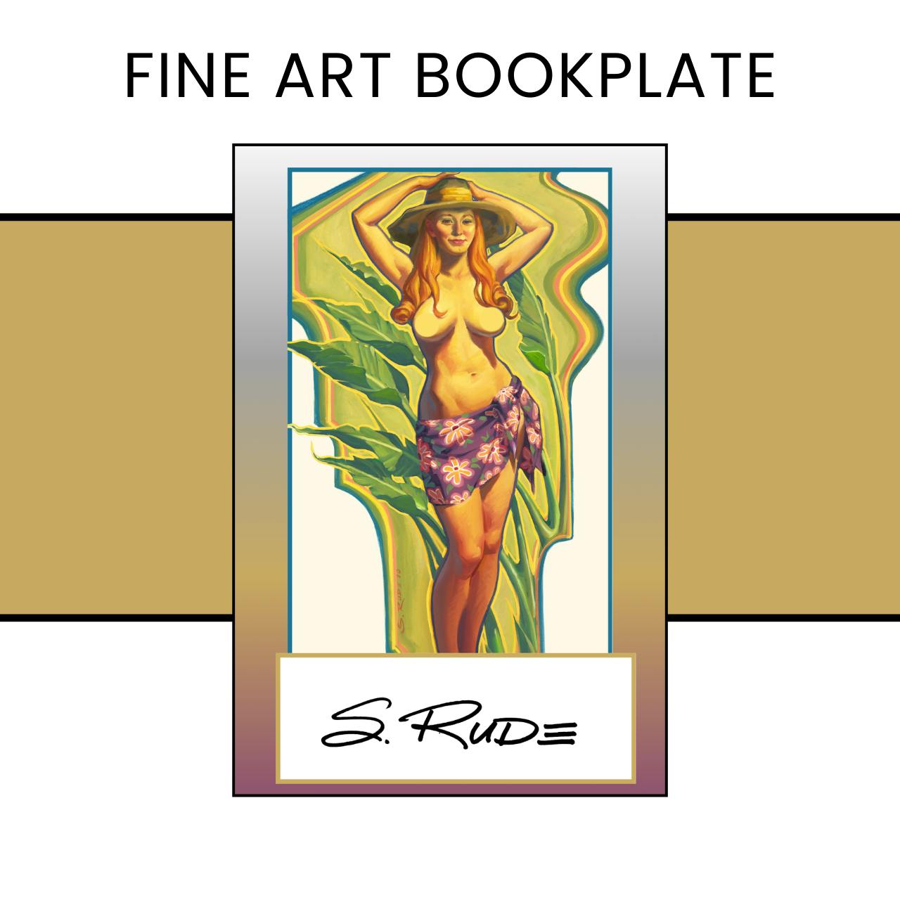 Fine Art Signed Bookplate