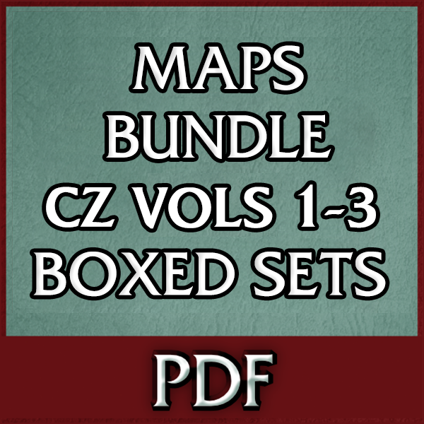 CZ Vol 1-3 Maps Bundle - All 3 Boxed Sets (PDF)