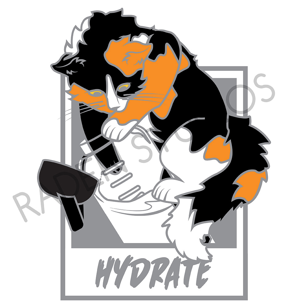 Con Adventurer Series - Hydrate (A-GRADE PIN)