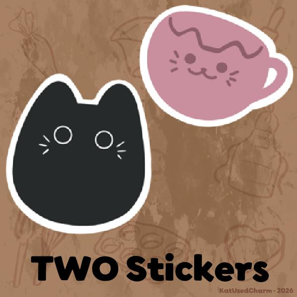 2 Stickers