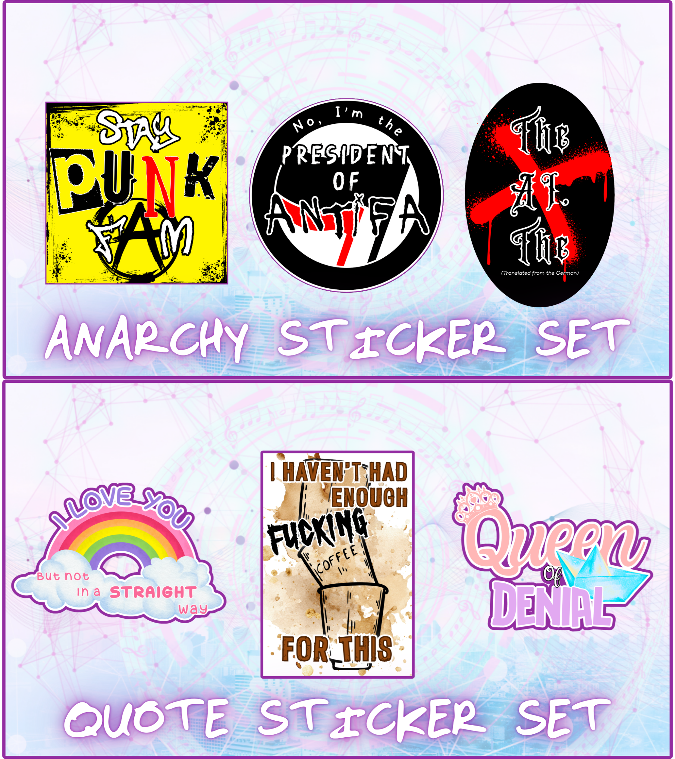 Digital sticker pack