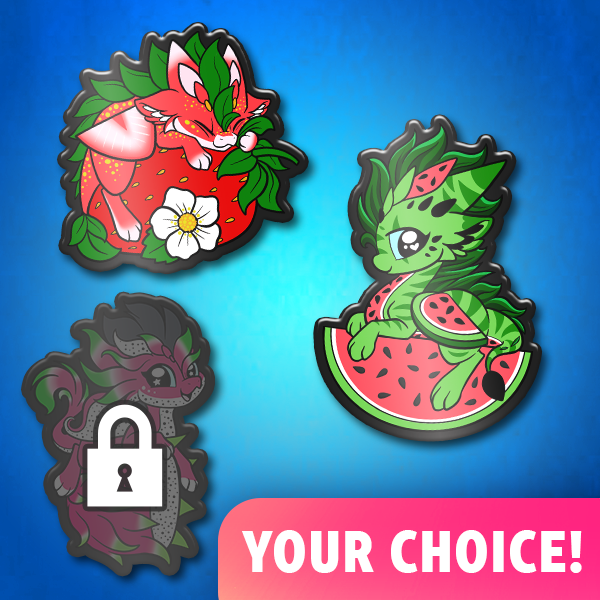 One Enamel Pin (YOUR CHOICE)