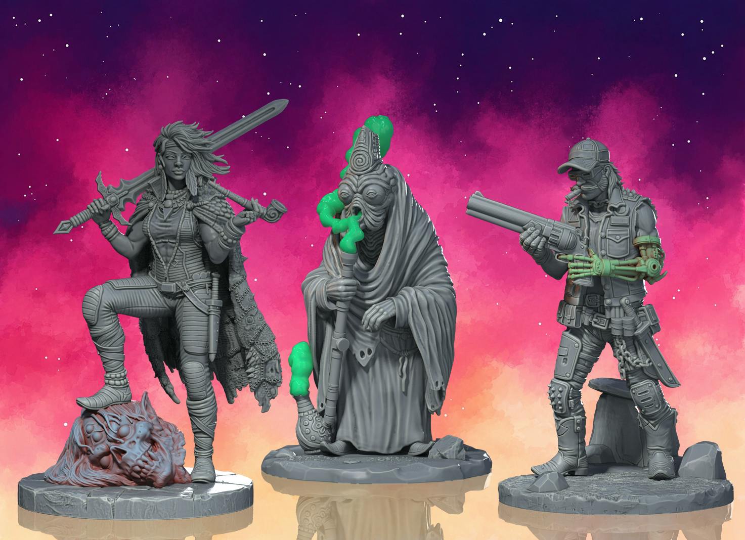 Painted Wastelands STLs