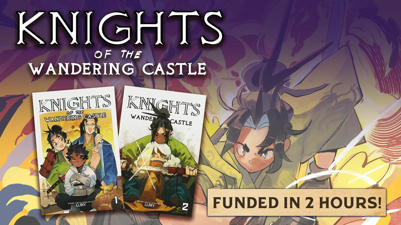 Knights of the Wandering Castle Vol 1-2: Graphic Novel