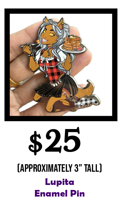 Lupita Enamel Pin