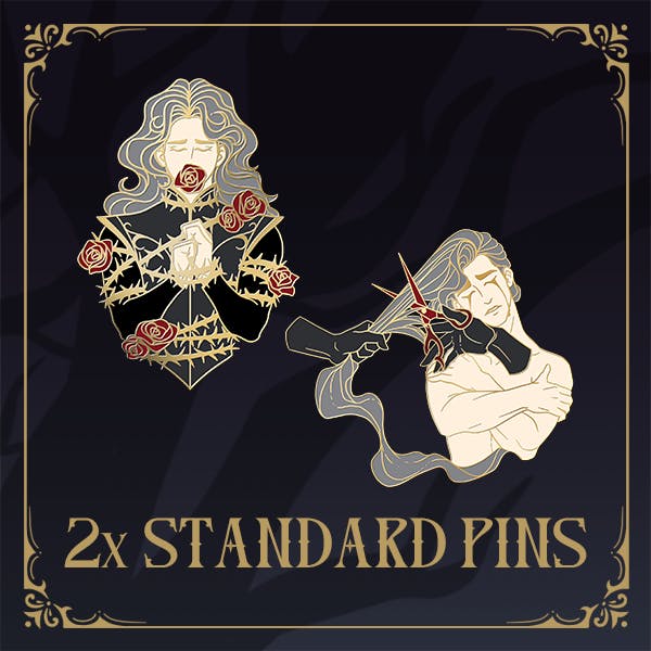 2 Standard Pins