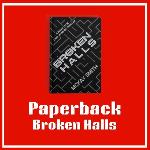 Signed Broken Halls Paperback