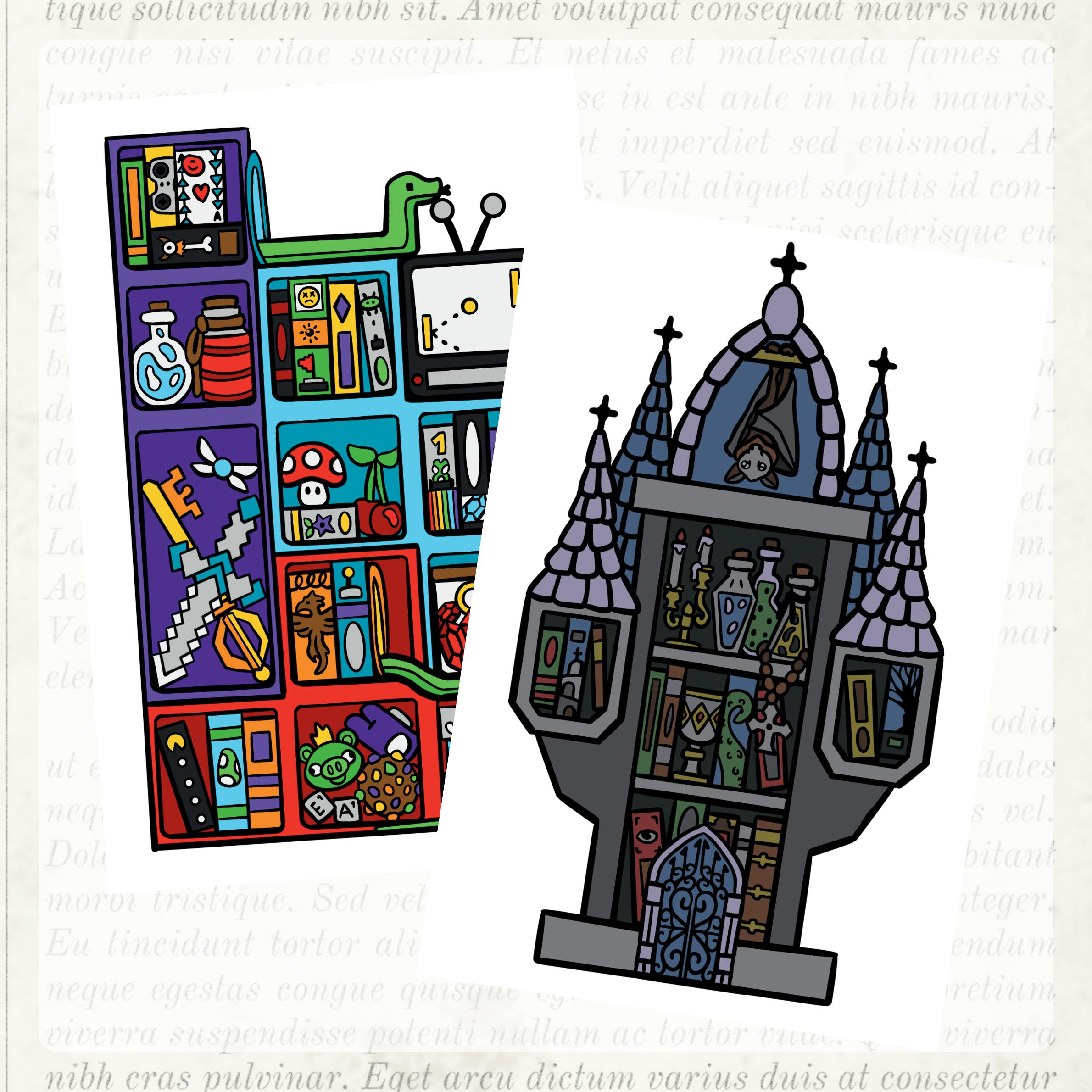 Return to the Library Art Print