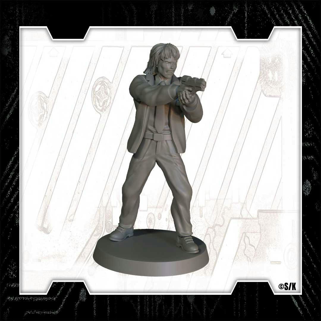 Section 9 Miniature Togusa | The Ghost in the Shell TTRPG