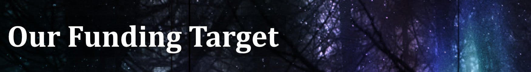 Our Funding Target