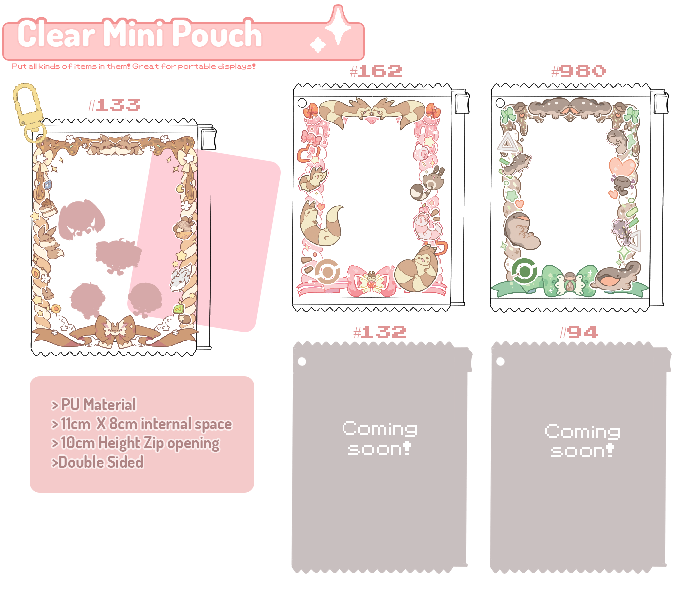 Clear Mini Pouch