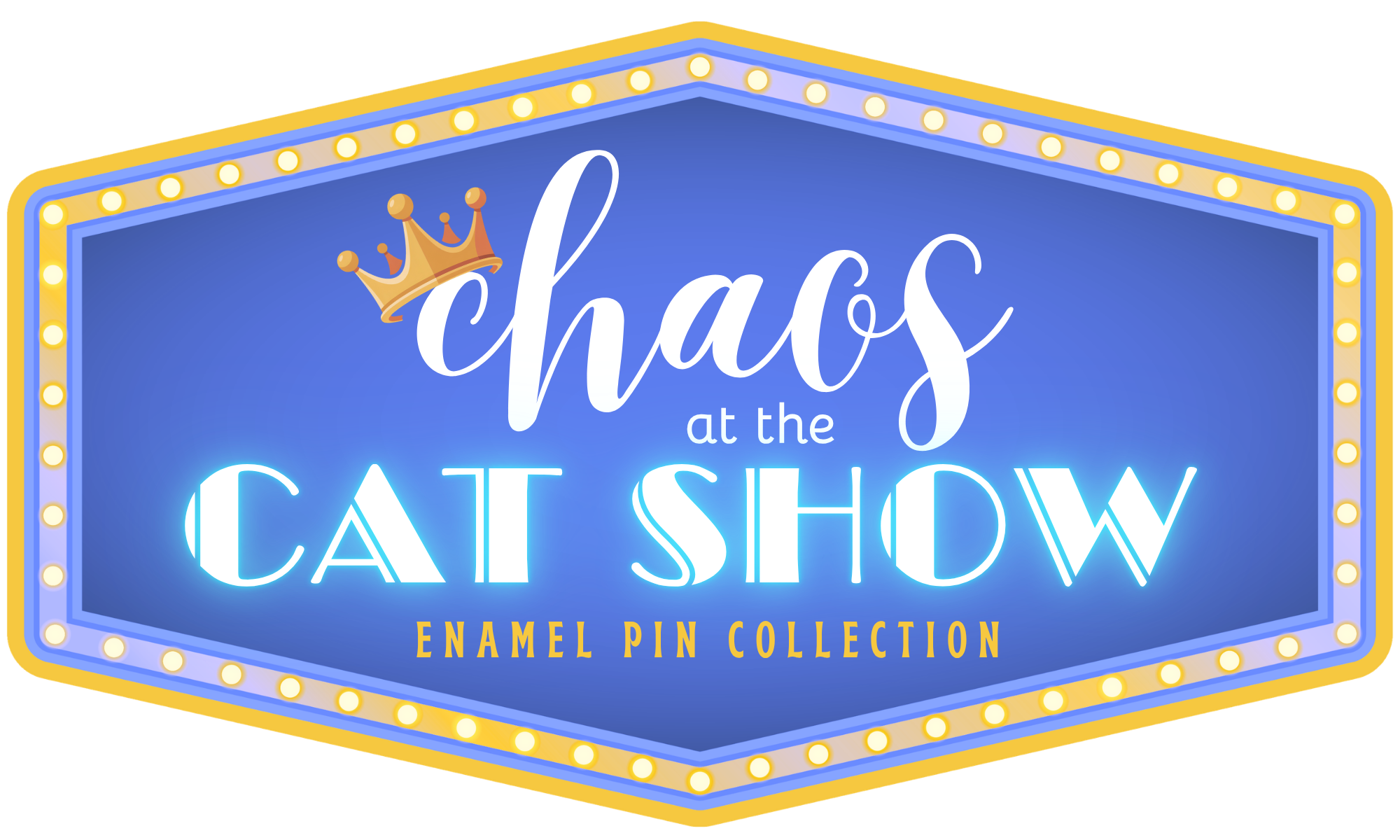 Chaos at the Cat Show - Enamel Pin Collection