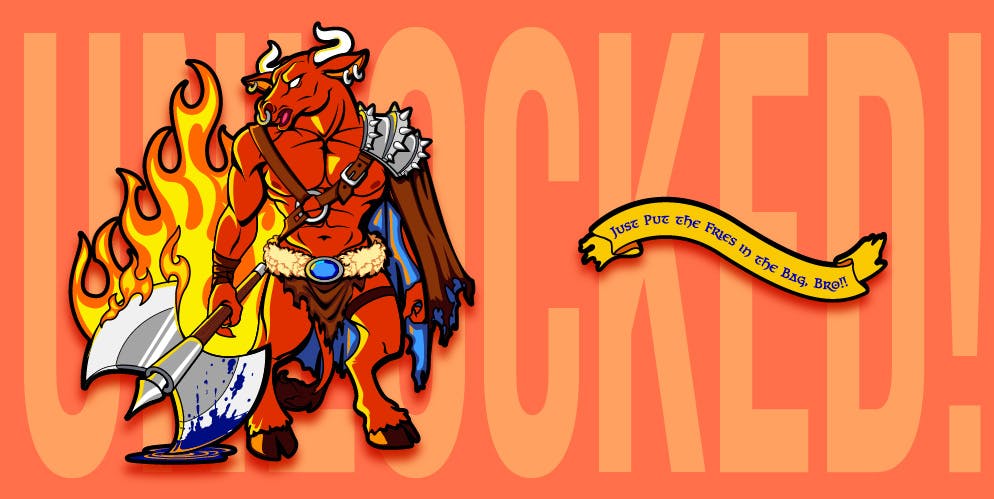 We UNLOCKED the Minotaur and Banner Pins!