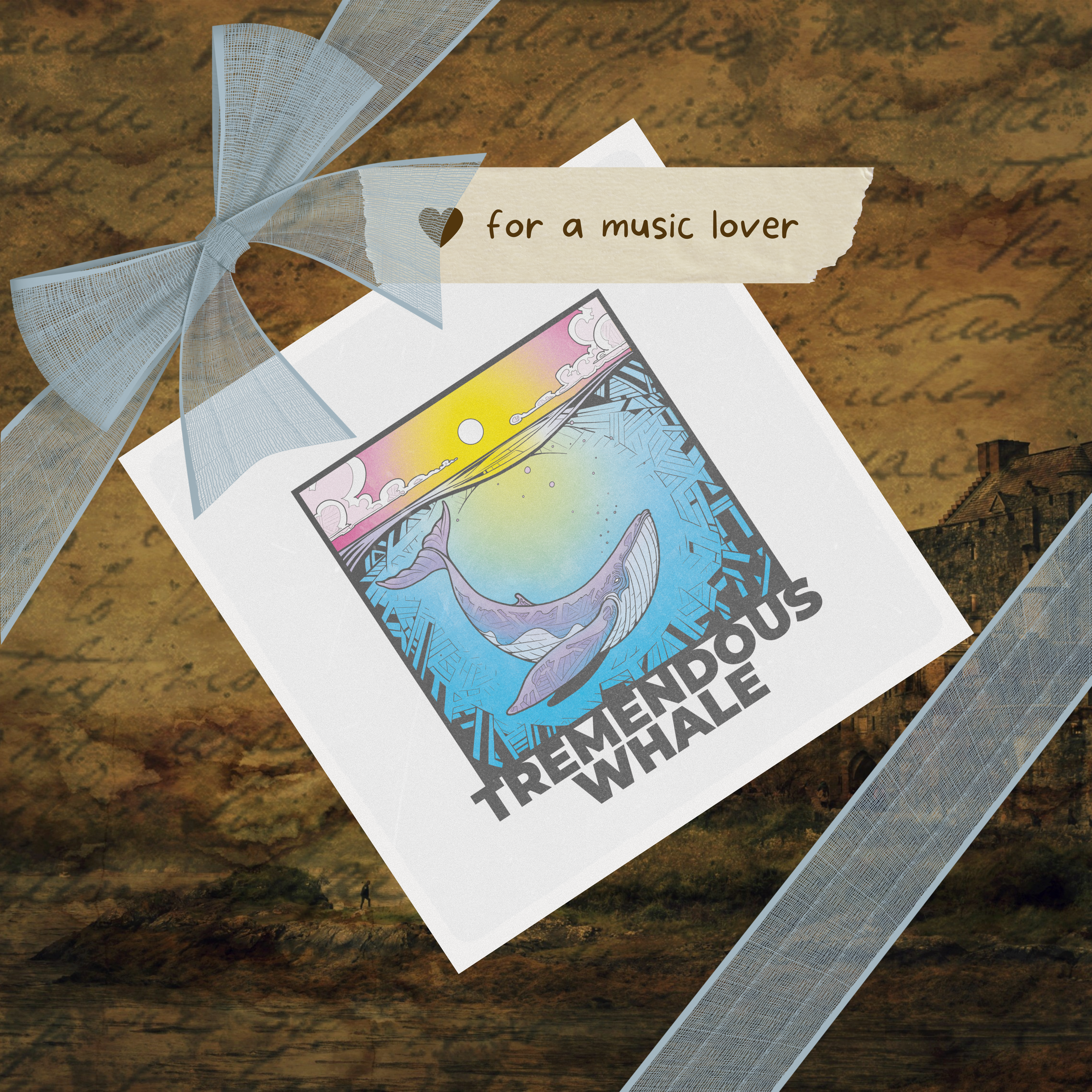 A Whale, and two music lovers…