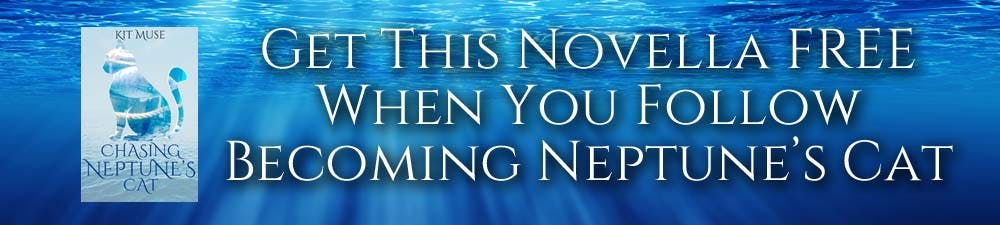 Get the novella of Chasing Neptune's Cat free when you follow this project for Becoming Neptune's Cat