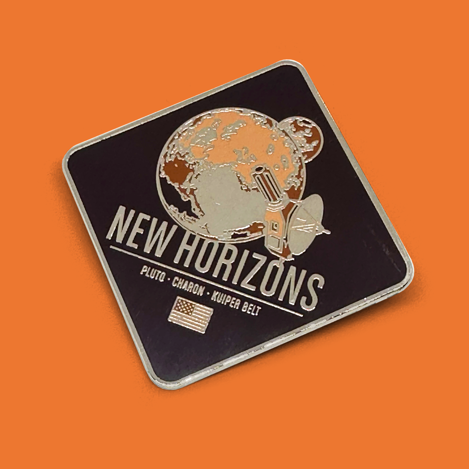 New Horizons Mission 2" Pin