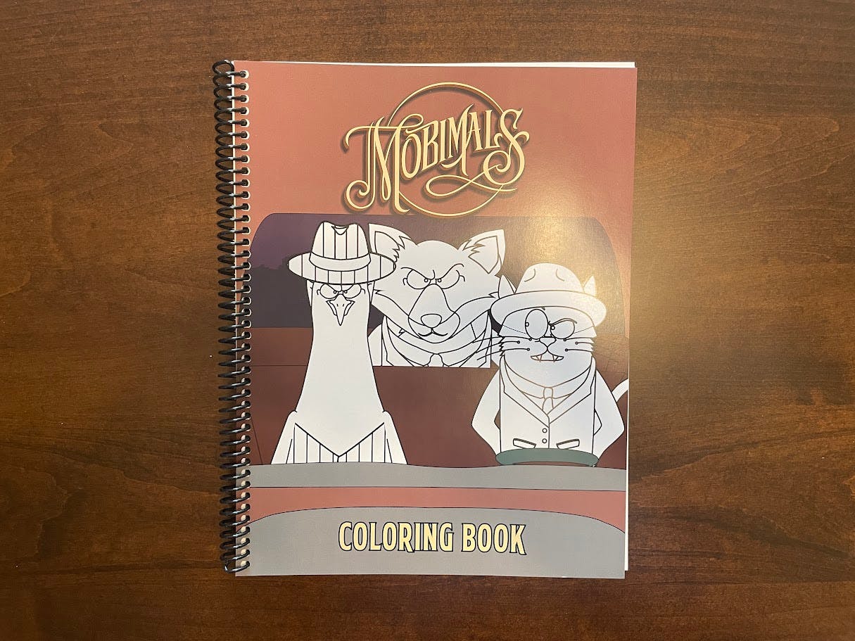 Mobimals Coloring Book