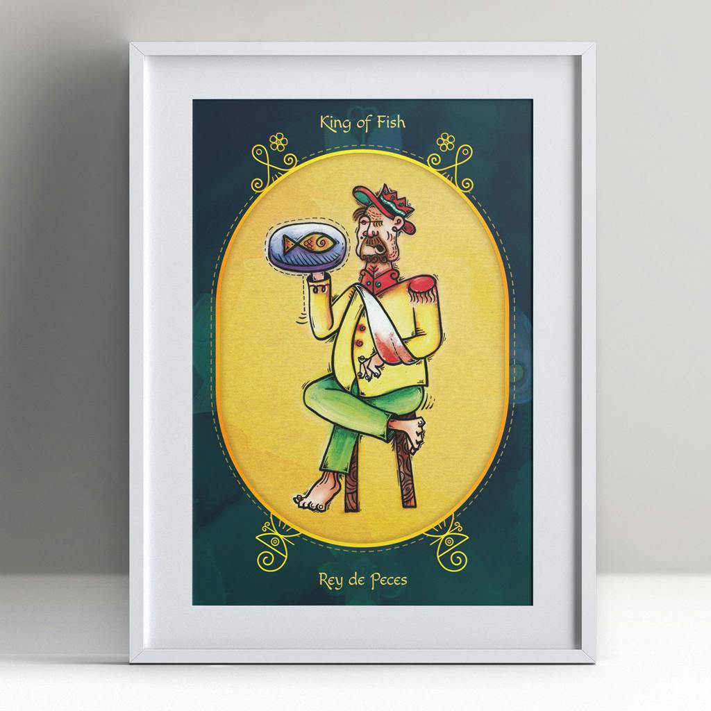 🖼️ Art Print: King of Fish