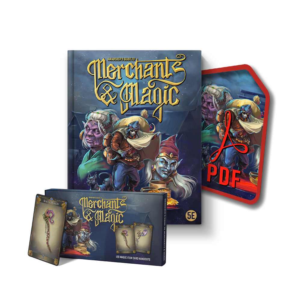 Wanderer's Guide to Mechants & Magic Bundle