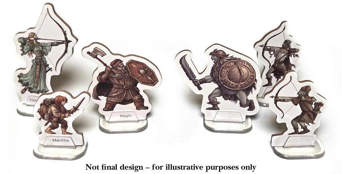 Cardboard Standee Set