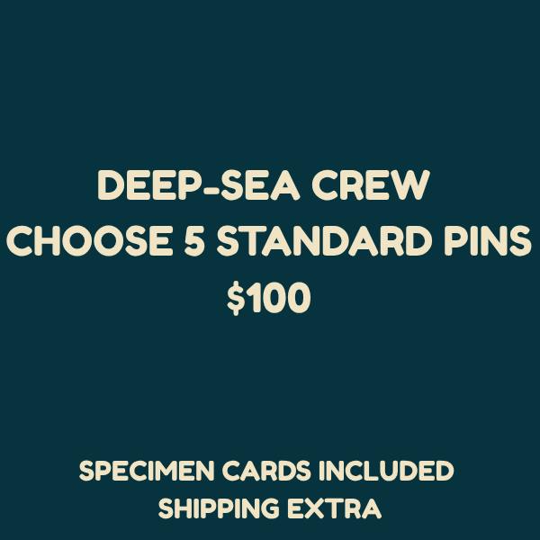 Deep-Sea Crew: 5 Pins