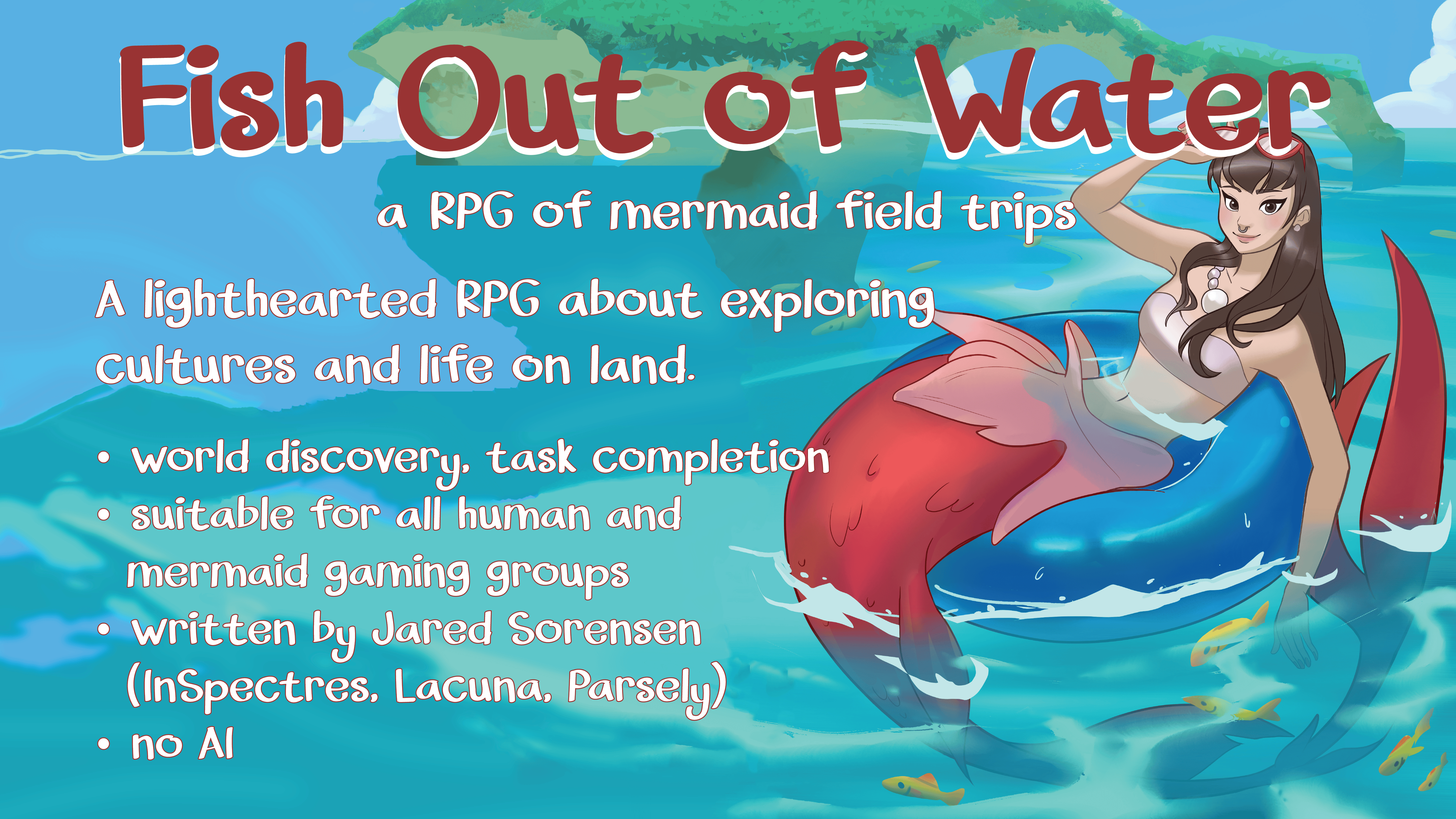 Project Update: The Finish Line! on Fish Out of Water - the RPG of ...