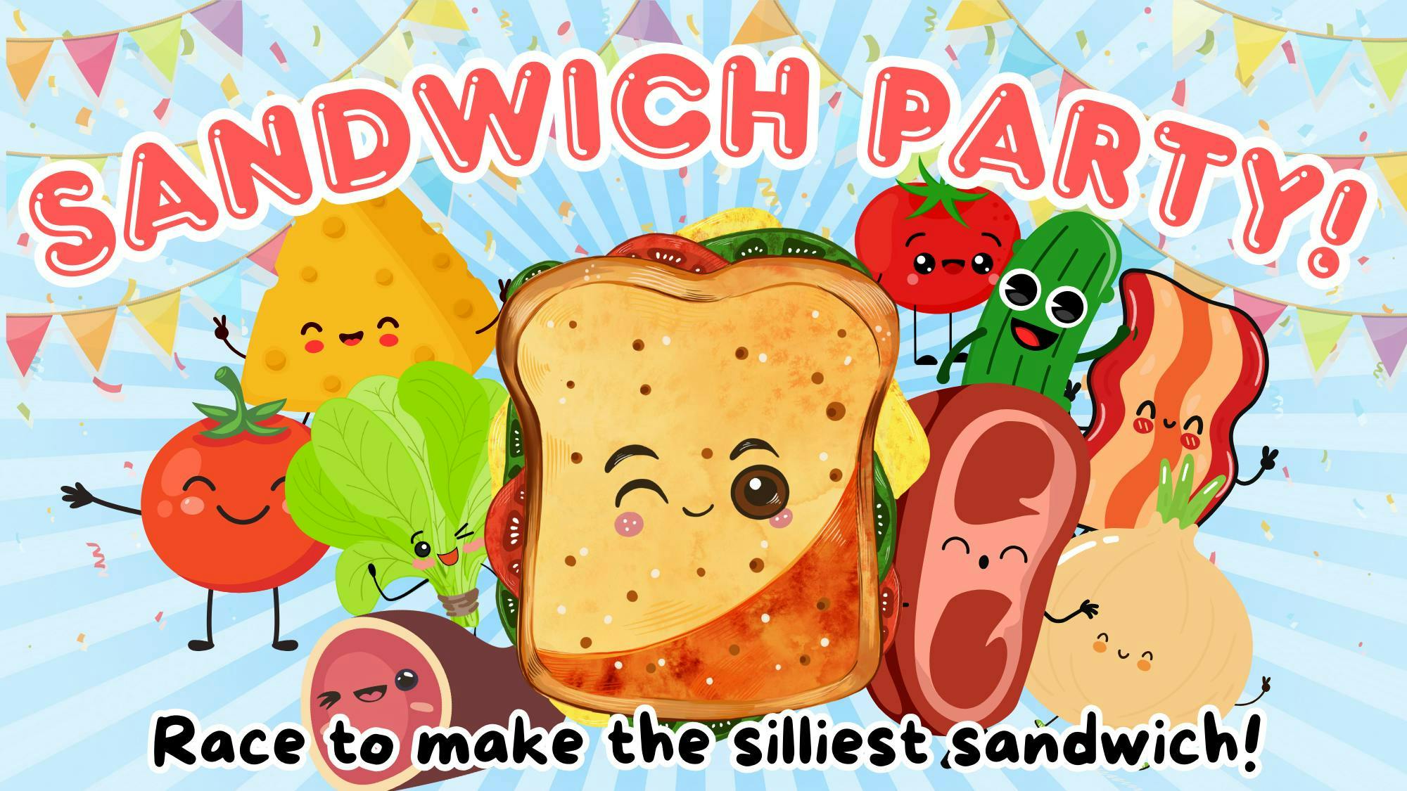 Sandwich Party - the silly sandwich-making game