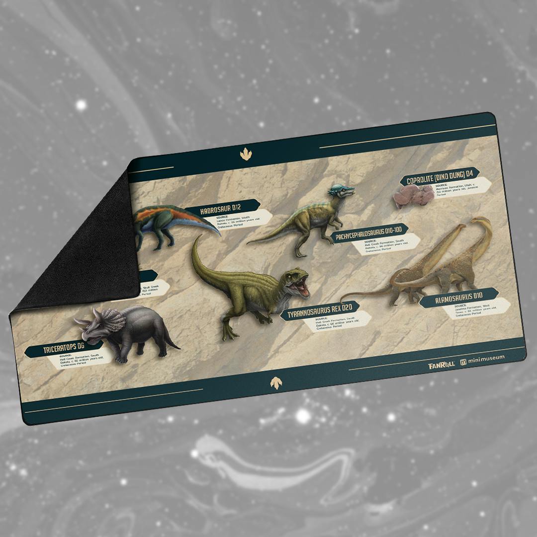 Dinosaur Timeline Game Mat