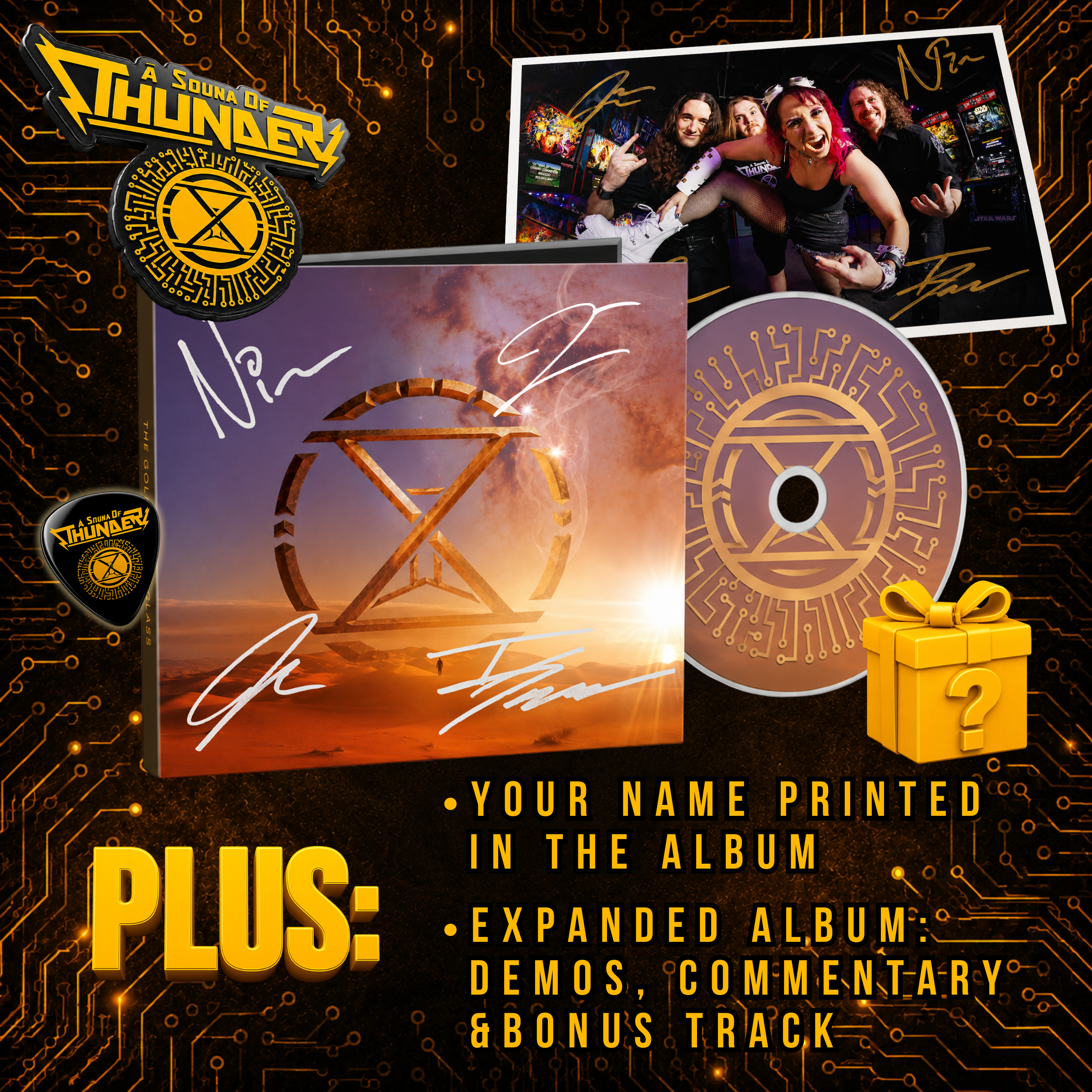 Honored Heroes: CD + Your Name in the Credits + Expanded Album + Autograph Option