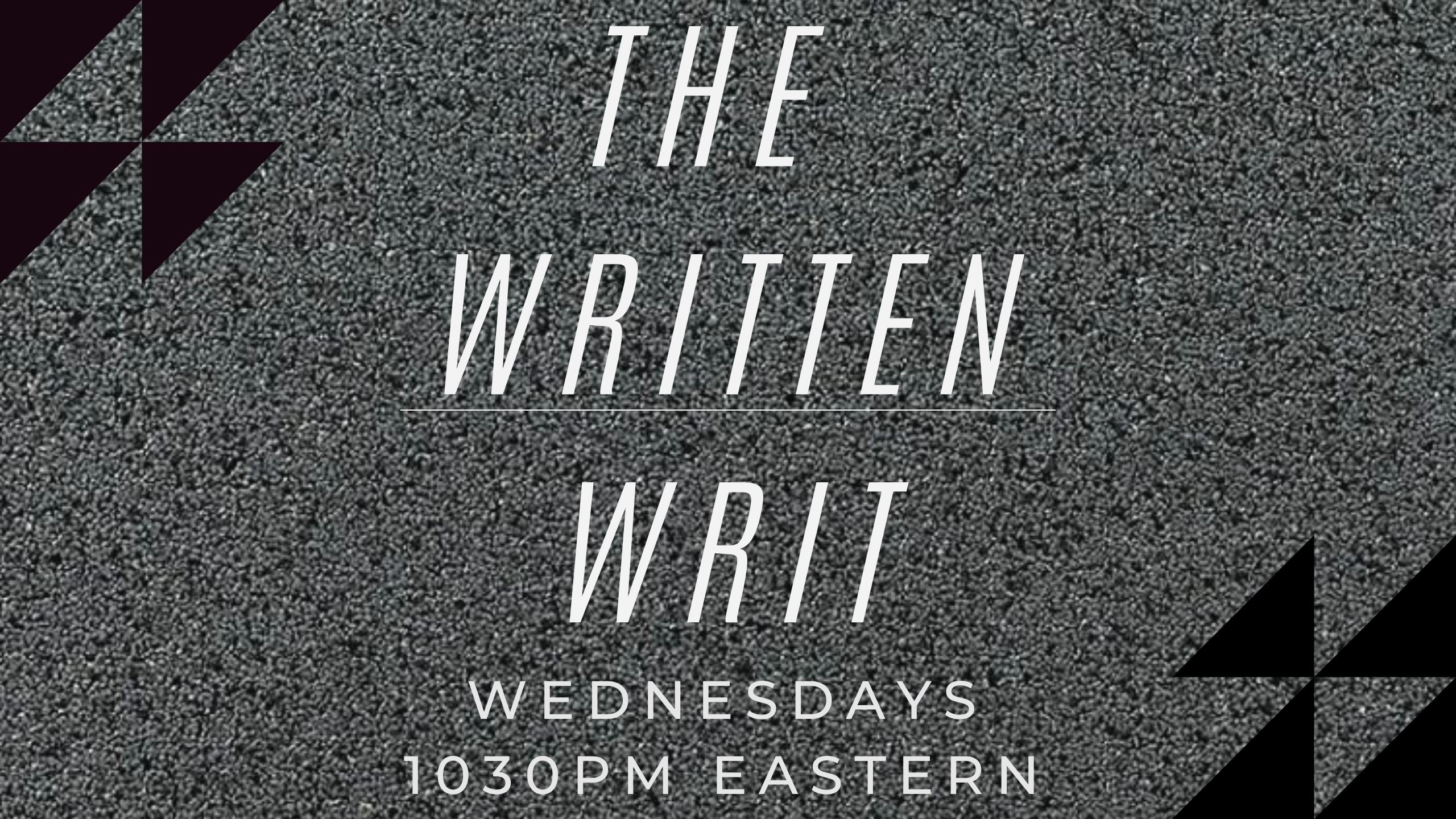 user avatar image for Writtenwritralf 