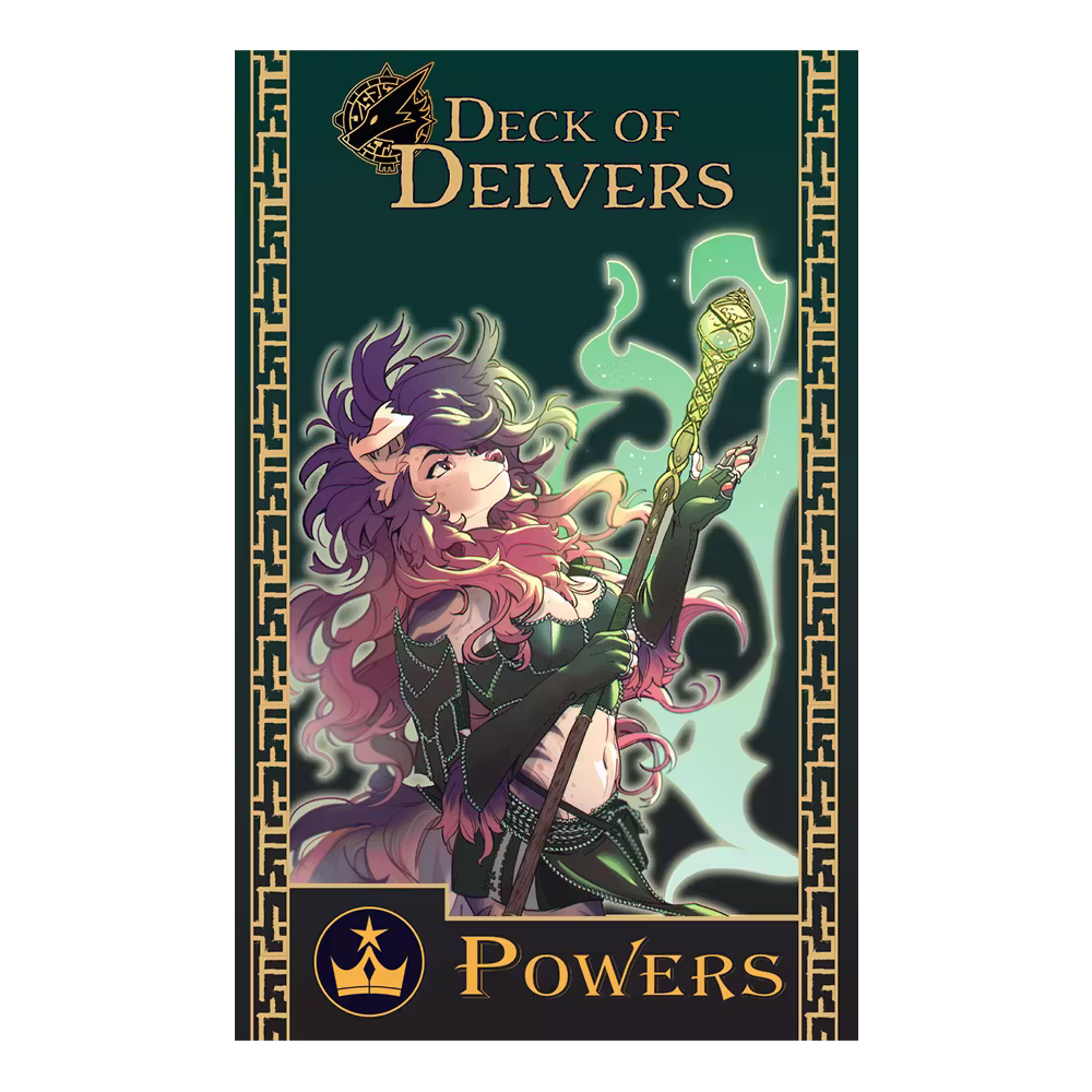 Deck of Delvers: Powers