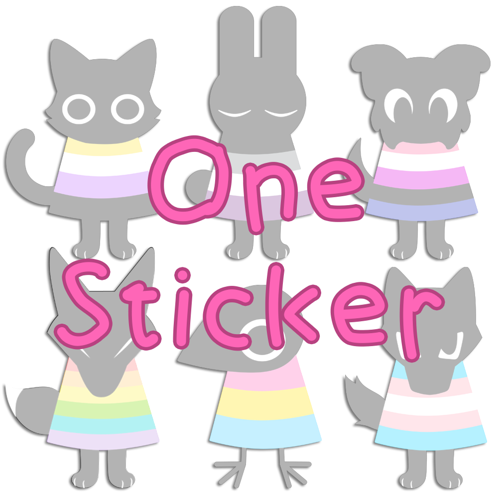 One Sticker
