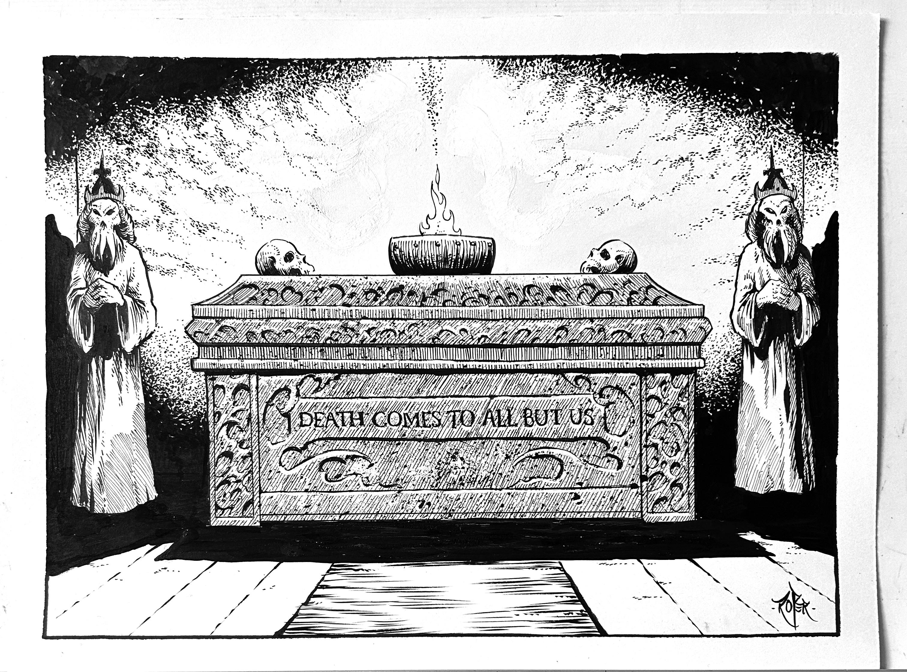 The Chapel of the Grave, Original Artwork by Arik Roper