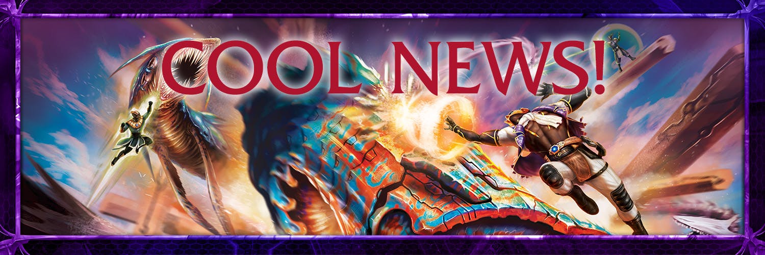 Graphic heade: Cool news!