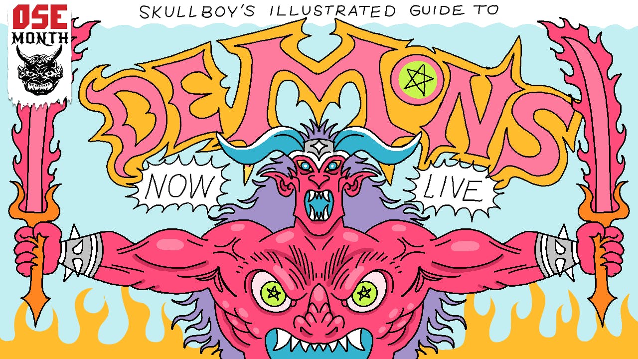 Skullboy's Illustrated Guide to Demons