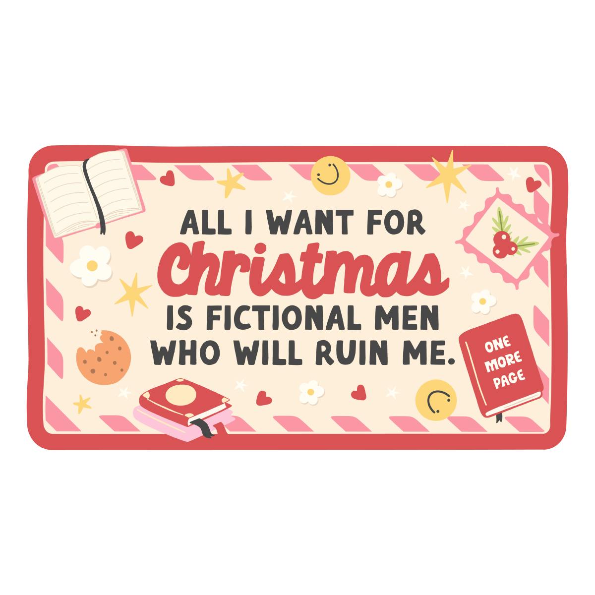 Fictional Men Sticker