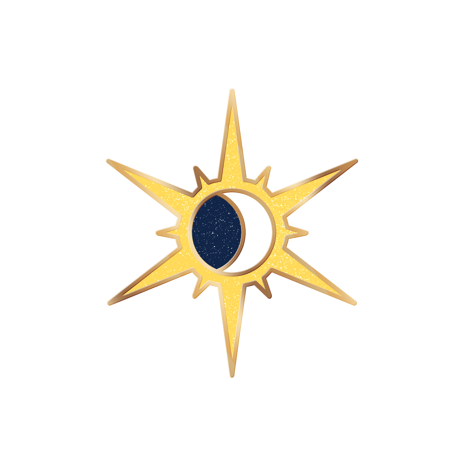 Sun & Moon Enamel Pin