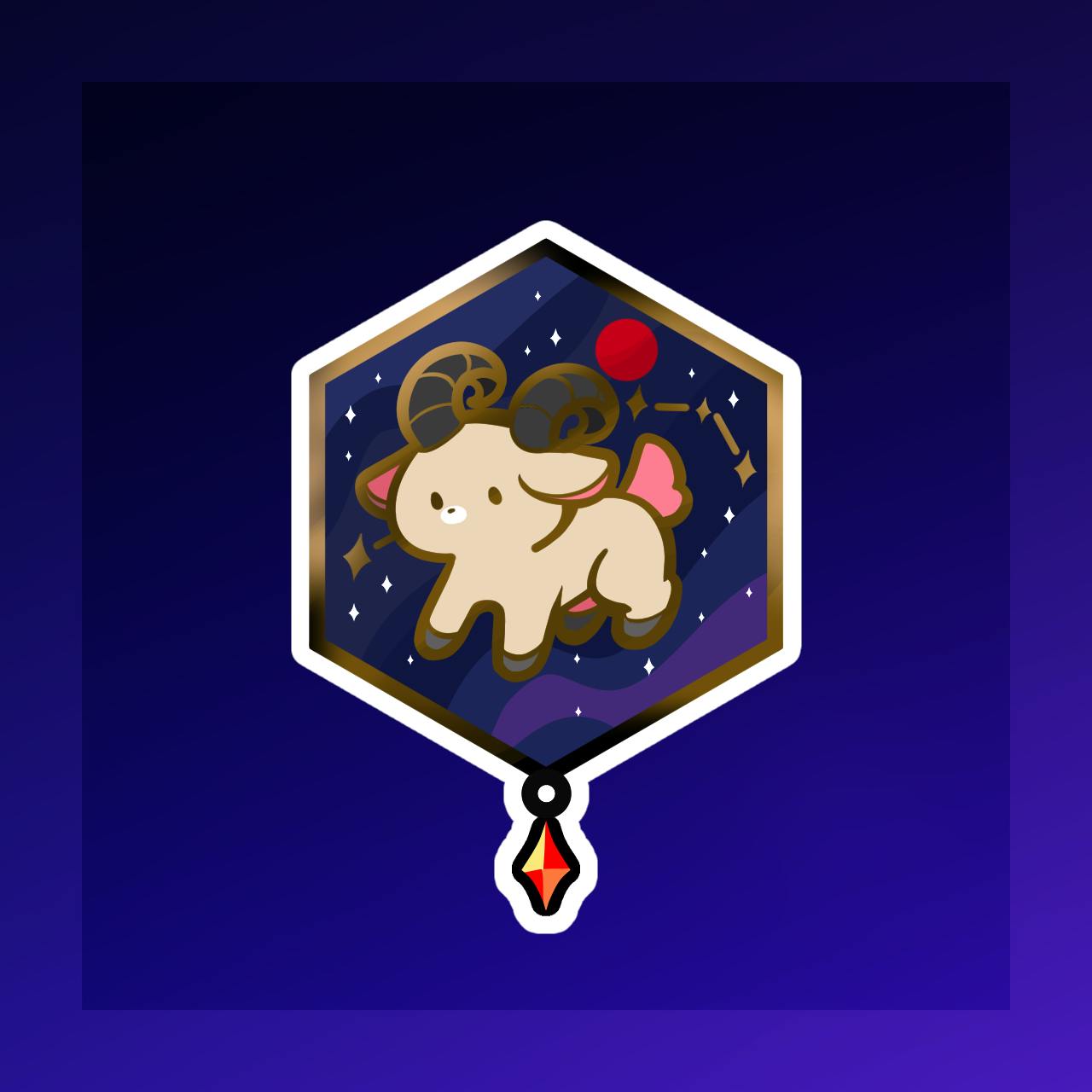 1 Constellation Pin