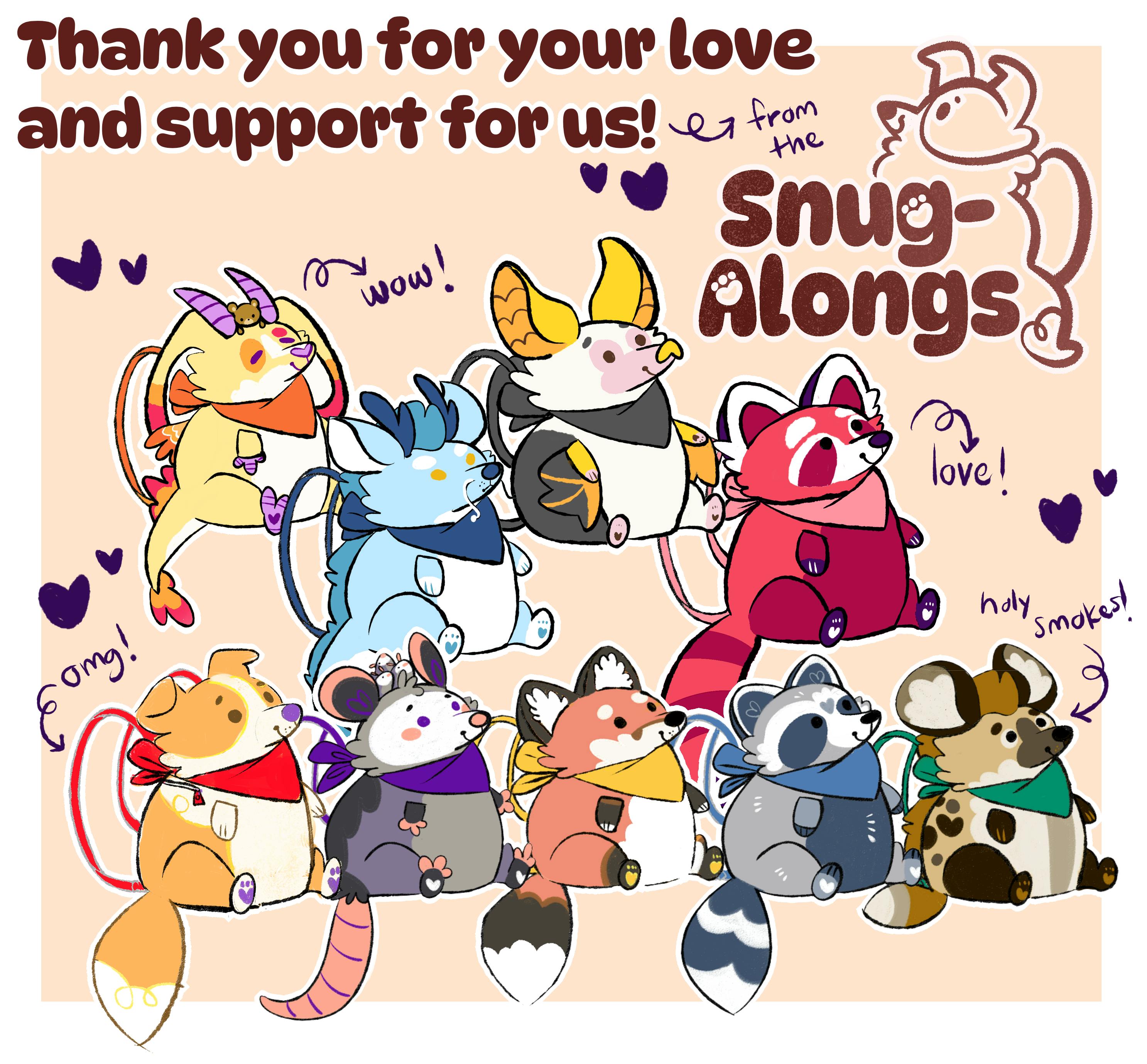 Snug-Alongs Plush Backpacks Project Update: 100k in five days ...
