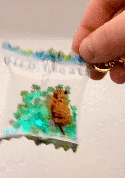 Birb Treats Shaker Charm