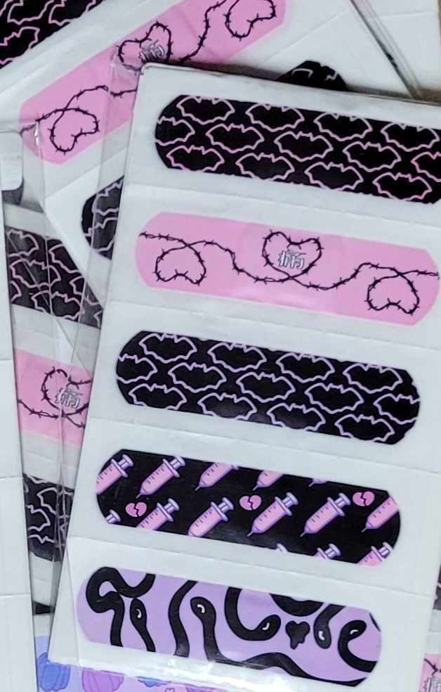 Pastel Goth Bandages Set