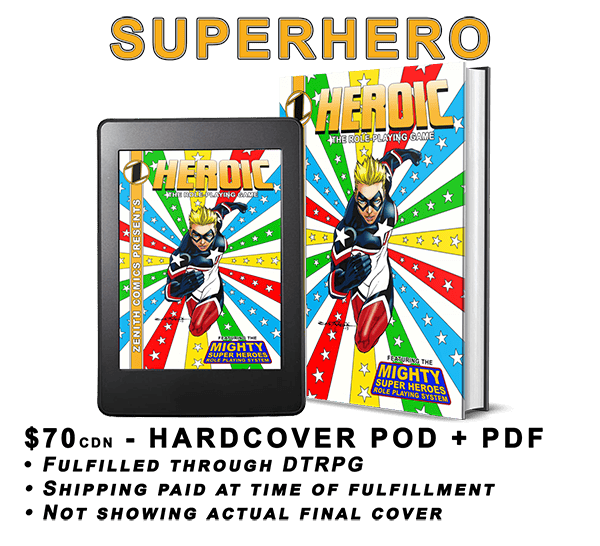 SUPERHERO Print + PDF (HC)