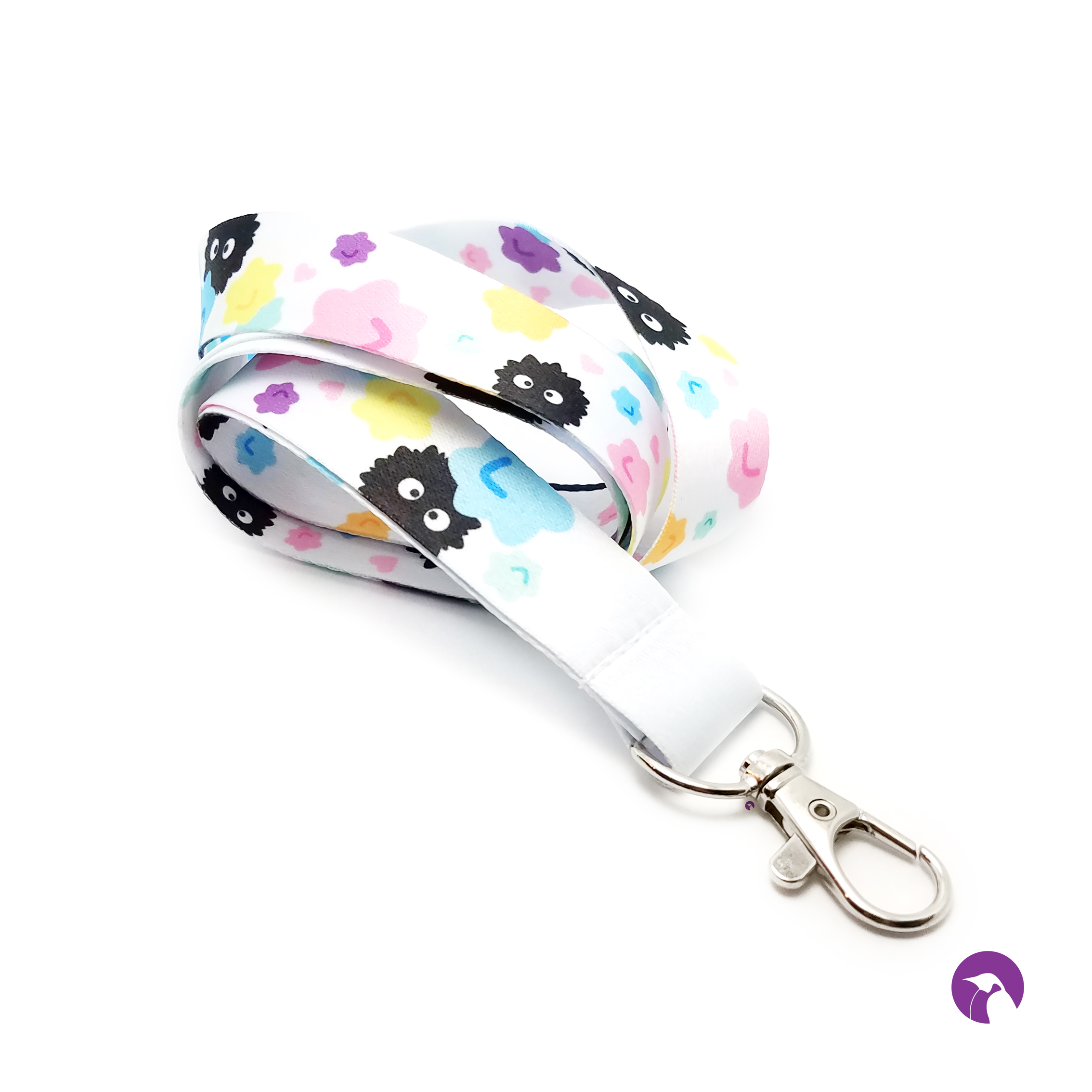 Lanyard - Soot Sweet - White