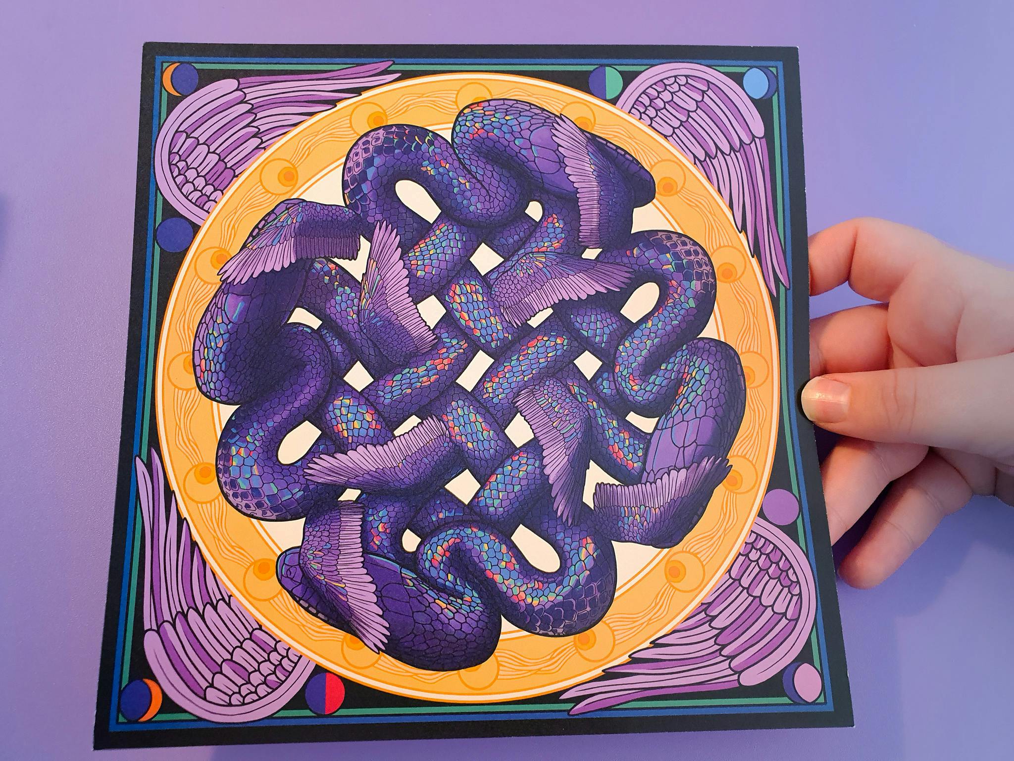 Serpents Print - 21cm